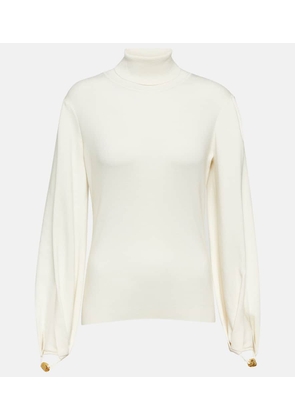 Chloé Wool-blend turtleneck sweater