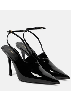 Givenchy Show patent leather slingback pumps