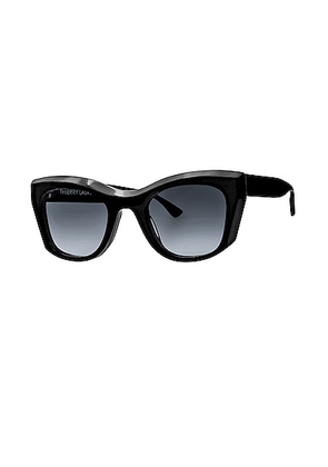 Thierry Lasry Prodigy Sunglasses in Black - Black. Size all.
