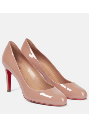 Christian Louboutin Pumppie 85 patent leather pumps