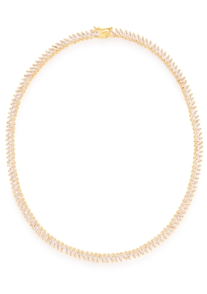 Fallon Rivière Crystal-embellished Necklace - Gold