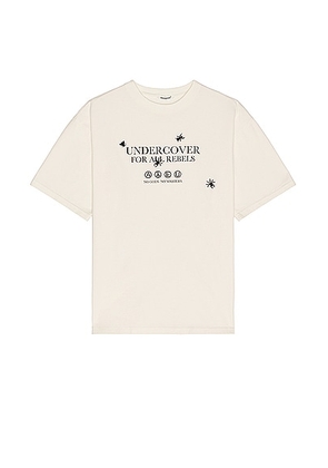 Undercover Graphic Tee in Off White - White. Size 2 (also in 3, 4, 5).