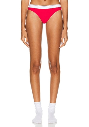 Alexander Wang Thong in Barberry - Red. Size L (also in M, S, XS).