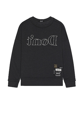 Undercover Sweatshirt in Charcoal - Charcoal. Size 4 (also in 2, 3, 5).