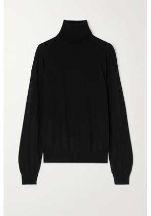 SAINT LAURENT - Wool Turtleneck Sweater - Black - XS,S,M,L,XL