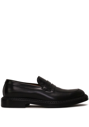 Gucci leather penny loafers - Black
