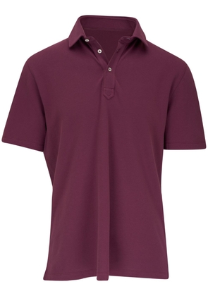 Brunello Cucinelli short-sleeved cotton polo shirt - Red
