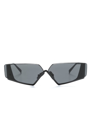 Prada Eyewear Runway rectangular-frame sunglasses - Black