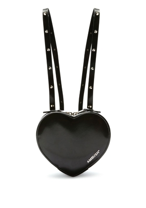 AMBUSH mini heart backpack - Black
