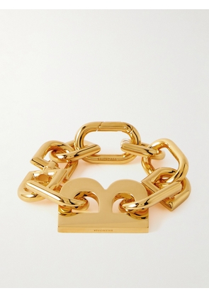 Balenciaga - Gold-Tone Chain Bracelet - Men - Gold - S