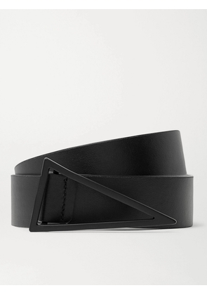 Bottega Veneta - 3cm Leather Belt - Men - Black - EU 95