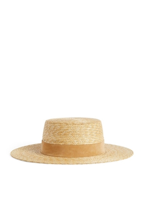 Lack Of Color Straw Spencer Boater Hat