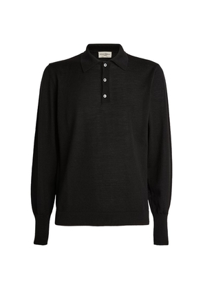 Officine Generale Knitted Brutus Polo Shirt