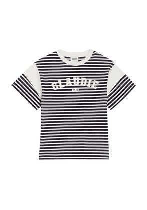 Two-tone Claudie t-shirt
