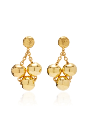 Sylvia Toledano - Golden Bubble 22K Gold-Plated Earrings - Gold - OS - Moda Operandi - Gifts For Her