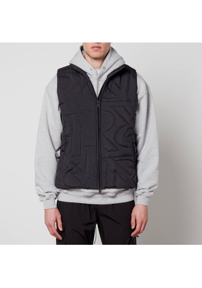 REPRESENT Initial Quilted Shell Down Gilet - L