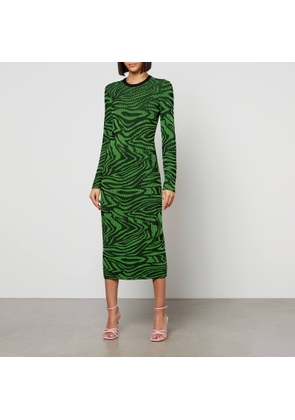 Stine Goya Chiara Jacquard-Knit Midi Dress - XS