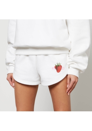 Fiorucci Strawberry Organic Cotton-Jersey Shorts - S