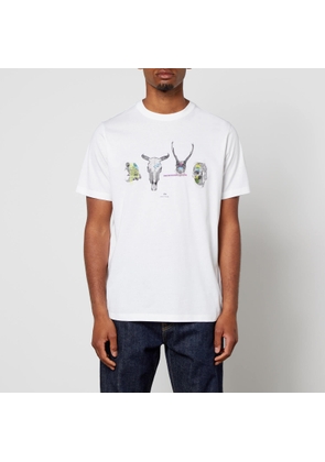 PS Paul Smith Printed Organic Cotton-Jersey T-Shirt - L