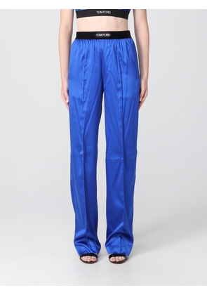 Trousers TOM FORD Woman colour Blue