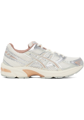 Asics Off-White & Silver Gel-1130 Sneakers
