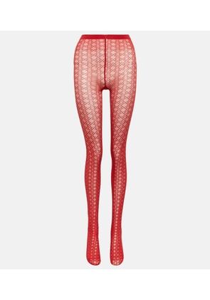 Wolford x Simkhai Intricate Sheer tights