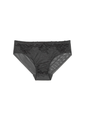Wacoal Lace Perfection Briefs - Charcoal - S