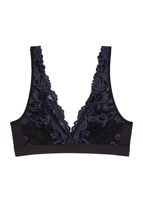 Wacoal Instant Icon Black Lace Soft-cup bra - XL