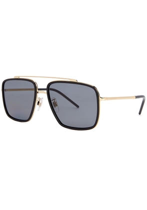 Dolce & Gabbana Aviator-style Sunglasses - Black