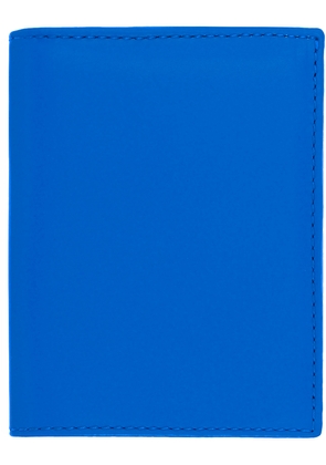 COMME des GARÇONS WALLETS Blue Super Fluo Wallet