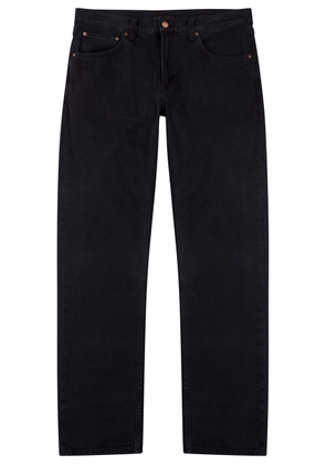 Nudie Jeans Gritty Jackson Black Straight-leg Jeans - 28 (W28 / XS)