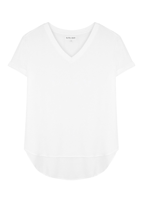 Bella Dahl White Rayon T-shirt - S