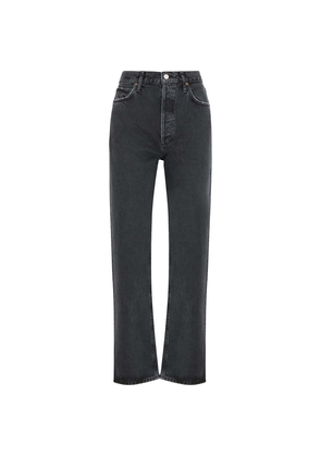 Agolde 90's Straight-leg Jeans - Black And Grey - W28
