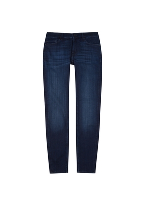 7 For All Mankind Paxtyn Luxe Performance Plus+ Dark Blue Skinny Jeans - 30