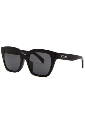 Celine Square Frame Sunglasses - Black