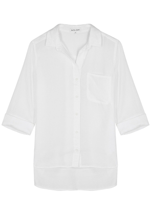 Bella Dahl Chambray Shirt - White - S