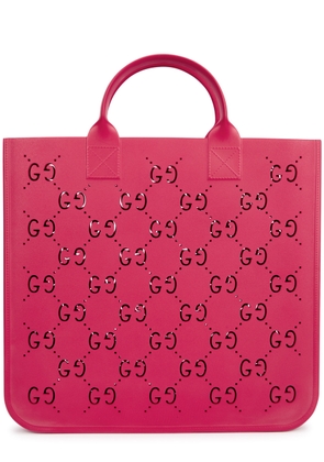 Gucci Kids GG Rubber Tote - Pink