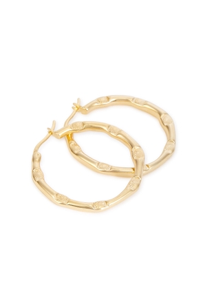 Daisy London X Estée Lalonde Goddess Glow 18kt Gold-plated Hoop Earrings - One Size