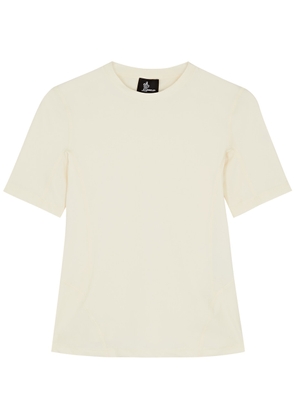 Moncler Grenoble Day-Namic Stretch-jersey T-shirt - Ivory - XS