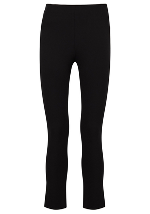 Veronica Beard Cropped Slim-leg Trousers - Black - 8 (UK 12 / M)