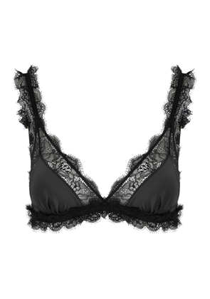 Love Stories Love Lace Panelled Soft-cup bra - Black - 32AB