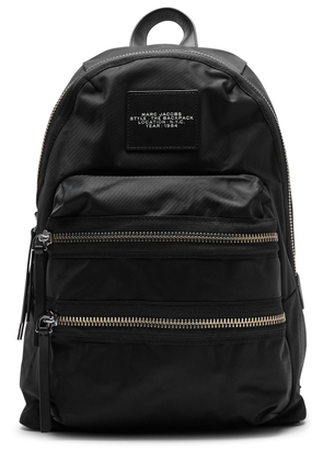 Marc Jacobs The Biker Large Nylon Backpack - Black