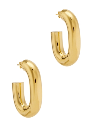 Rabanne XL Link Hoop Earrings - Gold - One Size