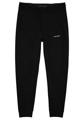 Calvin Klein Logo-print Cotton-blend Sweatpants - Black - M