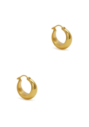 Daphine Oli Mini 18kt Gold-plated Hoop Earrings - One Size
