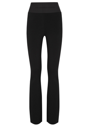 Alexander Wang Logo Ribbed-knit Trousers - Black - L (UK14 / L)