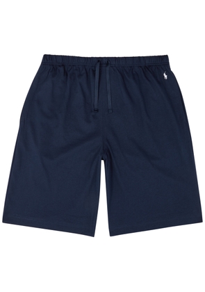 Polo Ralph Lauren Logo-embroidered Cotton Shorts - Navy - XL