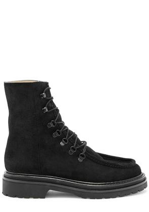 Legres College Suede Ankle Boots - Black - 41 (IT41 / UK8)