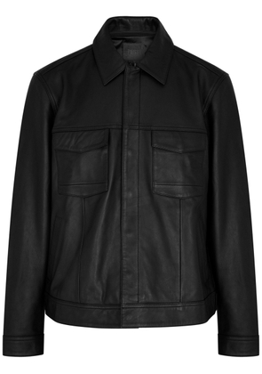 Paige Pedro Leather Jacket - Black - L