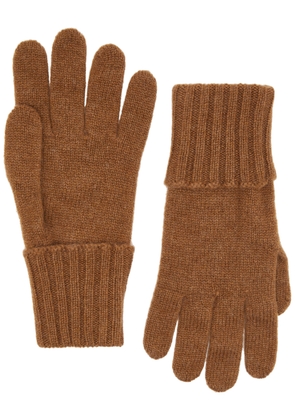 Inverni Cashmere Gloves - Chocolate - One Size